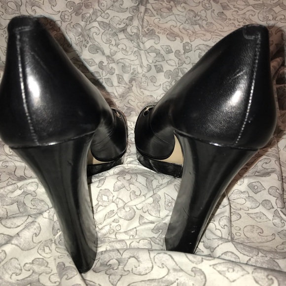 ****SOLD Nine West Black 4in pumps SOLD**** - Picture 4 of 4
